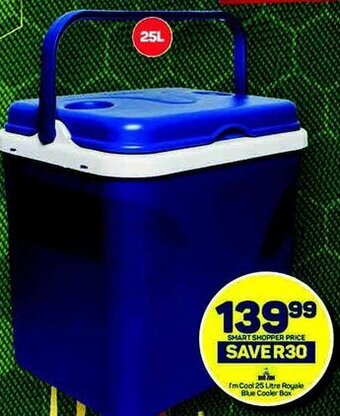 Pick n Pay I'm Cool 25 Litre Royale Blue Cooler Box offer