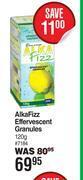 Alka fizz effervescent granules-120g
