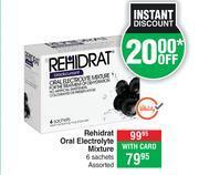 Dis-Chem Rehidrat oral electrolyte mixture 6 sachets assorted offer
