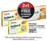 Himalaya koflet h lozenges 12 lozenges assorted-each