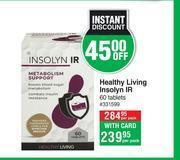 Dis-Chem Healthy living insolyn ir 60 tablets-per pack offer