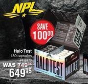 Dis-Chem Npl halo test 180 capsules offer