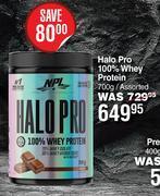 Dis-Chem Npl halo pro 100% whey protein assorted-700g offer