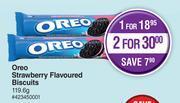 Oreo strawberry flavoured biscuits-for 1 x 119.6g