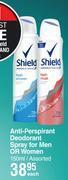 Dis-Chem Shield anti-perspirant deodorant spray for men or women assorted-150ml each offer