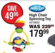 Dis-Chem Playgro high chair spinning toy offer