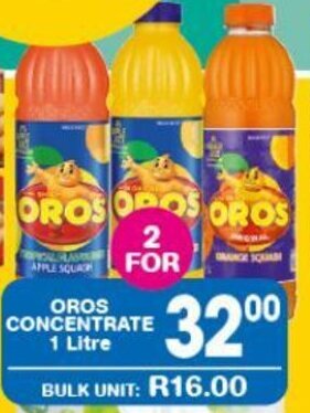 Giant Hyper OROS CONCENTRATE 1 Litre offer