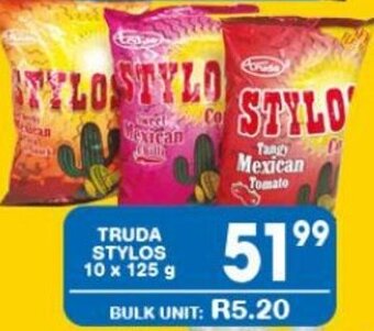 Giant Hyper TRUDA STYLOS 10 x 125 Tangy Mexican Tomato offer