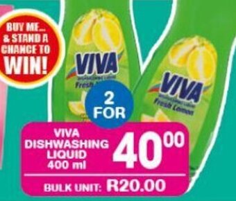 VIVA DISHWASHING LIQUID 400 ml