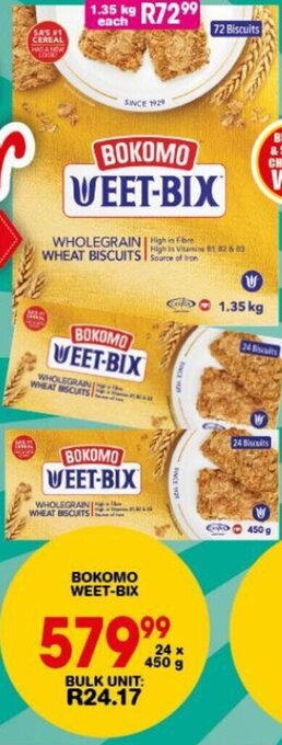 Giant Hyper BOKOMO WEET-BIX offer