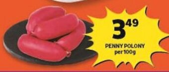 Shoprite PENNY POLONY per 100g offer