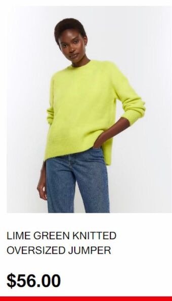 Oversized lime hotsell green sweater