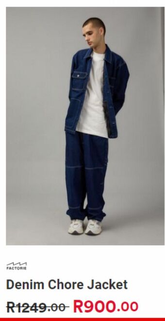 Denim chore jacket