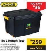 Builders Warehouse Addis 110l rough tote offer