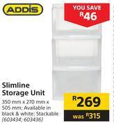 Builders Warehouse Addis slimline storage unit offer