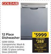 Builders Warehouse Goldair 12 place dishwasher gdw-120sa offer