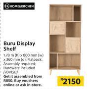 Builders Warehouse Home & kitchen buru display shelf offer