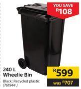 Builders Warehouse 240l wheelie bin offer