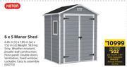 Builders Warehouse Keter 6 x 5 manor shed offer