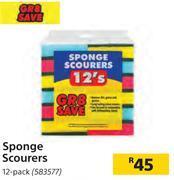 Builders Warehouse Gr8 sponge scourers-12 pack offer