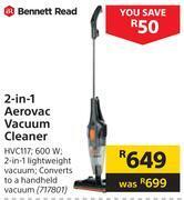 Builders Warehouse Bennett read 2-in-1 aerovac vacuum cleaner hvc117 offer