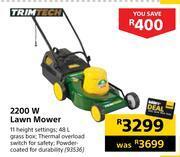 Trimtech 2200w best sale electric lawn mower