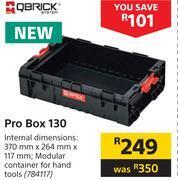 Builders Warehouse Qbrick pro box 130 offer