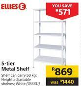 Builders Warehouse Ellies 5 tier metal shelf offer