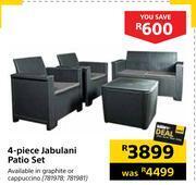 Builders Warehouse 4 piece jabulani patio set offer