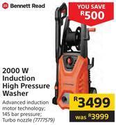 Builders Warehouse Bennett read 2000w induction high pressure washer offer