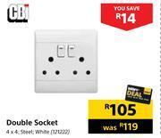 Builders Warehouse Cbi double socket offer