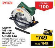 Builders Warehouse Ryobi 1250w 185mm handyline circular saw hcs1250 offer