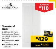 Builders Warehouse Swartland townsend door-2032m x 813mm offer