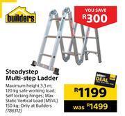 Builders Warehouse Builders steadystep multi step ladder offer