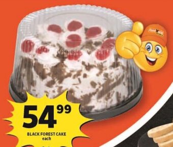 Shoprite BLACK FOREST CAKE each offer