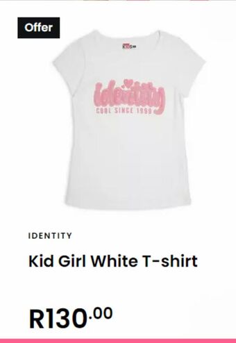 Identity T-shirt offer