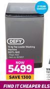 Game Defy 14kg top loader washing machine gdtl-160 offer