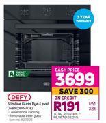 Game Defy slimline glass eye-level oven db0483e offer