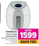 Game Kenwood 5.5l air fryer hfp50.000wh offer