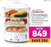 Game Sunbeam 3 tier food steamer offer