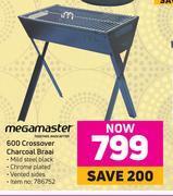Game Megamaster 600 crossover charcoal braai offer