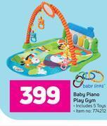 Game Baby links baby piano play gym offer