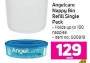 Game Angelcare nappy bin refill single pack offer