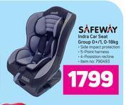 Game Safeway indra car seat group 0+/1,0-18kg offer