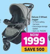 Game Deluxe 3 wheel jogger offer