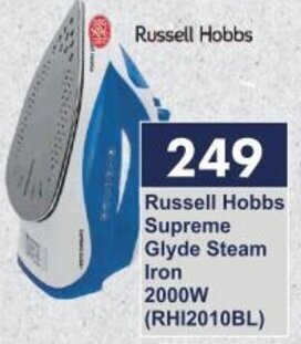 President Hyper Russell Hobbs Supreme Glyde Steam 2000W (RHI2010BL) offer
