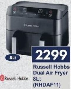 President Hyper Russell Hobbs Dual Air Fryer (RHDAF11) offer