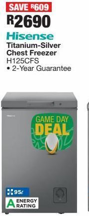 OK Furniture Freezer hisense 95l offer