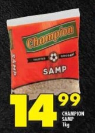 Shoprite CHAMPION SAMP 1kg offer