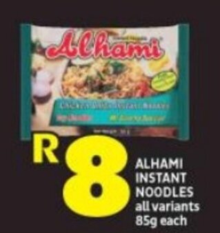 ALHAMI INSTANT NOODLES all variants 85g each
